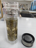 【⭐京东物流配送】高硼硅双层玻璃杯大容量泡茶杯水杯子茶水分离 【双层加厚】茶杯 350ml 1只 实拍图