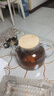 祥瑞盘古凉水壶玻璃耐高温花茶壶家用白开水壶高硼硅果茶壶煮茶壶 1000ml竹盖 实拍图