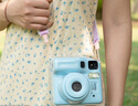 INSTAX富士instax立拍立得 一次成像相机 miniSE（mini7+升级款）蓝色 实拍图