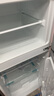 美的112/190/220/230升两门三门小冰箱迷你小户型家用 宿舍租房 小巧不占地灵活摆放节能低音深冷速冻 【112升双门】BCD-112CM 实拍图