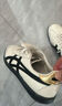 Onitsuka Tiger鬼塚虎男女款复古德训鞋轻便透气运动休闲板鞋TOKUTEN 1183B938 白色/黑色 41.5 实拍图