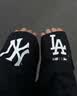 NEW ERA纽亦华MLB多色基础简约宽松短袖T恤男女同款NE 14711359- 黑色-洛杉矶道奇队 XL 偏大一码 实拍图