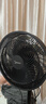 美的（Midea）【超级单品】七叶轻音立式电风扇家用柔风落地扇台式桌面小型风扇大风量节能摇头宿舍电扇 SAF30AB 实拍图
