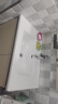 九牧（JOMOO）浴室柜陶瓷一体盆卫生间洗脸盆柜组合洗手盆卫浴洗漱台A2741 基础款 镜背美妆收纳 淡藕80cm 【无龙头】 实拍图