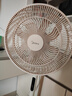 美的（Midea）【幸运草安睡风扇SE】直流变频轻音家用立式遥控电风扇柔风落地扇台式桌面大风量一级能效轻羽扇 实拍图
