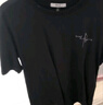 雪中飞t恤男短袖2025新款夏装男女同款潮流运动休闲宽松纯棉半袖上衣 黑色2867F S 165/84A 实拍图