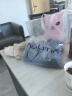 诺帝卡（NAUTICA）男装夏季款无忧搭休闲男女同款纯棉短袖T恤TE2101 41H雾霾蓝 XL 实拍图