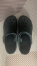 crocs卡骆驰洞洞鞋贝雅男鞋女鞋轻便耐磨一脚蹬拖鞋休闲鞋|10126 黑色-001 45 (290mm) 实拍图