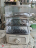 美的（Midea）蒸锅电蒸锅炖蒸煮一体 四层大容量多用途锅电煮锅电火锅蒸蛋器蒸包子锅家用多功能锅ZGE2323Z03X 实拍图
