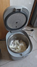 美的（Midea）电饭煲 0涂层电饭锅4升 316L不锈钢内胆3-4人家用多功能无涂层微压智能预约MB-RE476S 实拍图