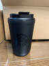 星巴克（Starbucks） 【星巴克本杯】经典车载随行保温杯 咖啡桌面杯男女士送礼礼物 355ml经典曜石黑女神款 实拍图