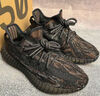 阿迪达斯Yeezy350夏日透气男鞋灰橙椰子休闲鞋GW1229 38 实拍图