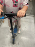 迪卡侬两轮滑板车青少年9-14岁折叠手刹代步车MID9蓝灰色 2348868 实拍图