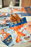 三只松鼠休闲零食小鱼磷虾香辣味100g高蛋白小吃即食独立小包装 实拍图