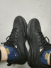 乐途（LOTTO）跑步鞋男鞋春冬加绒保暖轻便黑鞋减震休闲鞋男皮面运动鞋旅游鞋子 黑色·男【网面透气】 42 实拍图