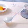 斯凯绨（Sky Top）大号汤勺陶瓷调羹饭勺子餐勺骨瓷纯白家用餐具马戈1件装 实拍图