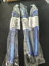 斑马牌（ZEBRA）中性笔 0.5mm子弹头签字笔 学生标记笔走珠水性笔 C-JJ100 JELL-BE 蓝色 单支装 实拍图