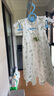 优奇婴儿衣服夏装莫代尔夏季短袖连体衣薄款女宝宝夏装哈衣夏天外出服 实拍图
