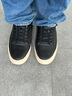 百丽潮搭休闲2025男牛皮压花套脚百搭板鞋A1468AM5 黑色-单里2 42 实拍图