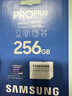 三星（SAMSUNG）256GB TF MicroSD 内存卡 4K高速蓝卡 U3A2V30 读速180MB/s 游戏机无人机运动相机存储卡 PRO Plus 实拍图