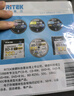 铼德（RITEK）圆形光盘盒 刻录碟片收纳盒 透明塑料光盘袋 光盘套cd dvd光碟收纳盒子 50个/盒 实拍图