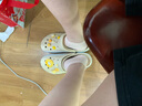 卡骆驰crocs洞洞鞋贝雅卡骆班轻便耐磨一脚蹬休闲鞋|205089 冬日白/彩色-1LI 43 (270mm) 实拍图
