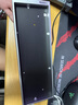 炎竞V1铝坨坨外壳适配wooting60HE键盘客制化底壳HM66 GH60美加狮mad60小夜魔K64 M6H ISO64 66XU 银色阳极+黄铜配重块 实拍图