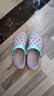 斯凯奇（Skechers）怪兽洞洞鞋凉鞋女士夏季厚底泡泡鞋软底透气沙滩鞋溯溪鞋111581 实拍图
