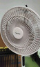 美的（Midea）【超级单品】七叶轻音立式电风扇家用柔风落地扇台式桌面小型风扇大风量节能摇头宿舍电扇 SAF30AB 实拍图