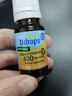 Ddrops滴卓思 缺钙补充孕妇维生素d3滴剂 1000iu 15滴 0.5ml体验装 实拍图