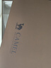 骆驼（CAMEL）老爹鞋女网布皮面拼接双系带厚底休闲鞋 L23S703108W 米白透网 40 实拍图