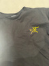 ARC'TERYX始祖鸟 KRAGG COTTON LOGO SS 透气 男子 棉质短袖T恤 24K BLACK/黑色 L 实拍图