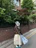 COSMICKISShello kitty女包帆布包手提袋手提包女包手提袋帆布包女大容量 【帆布包（无挂件）】32*36CM 实拍图