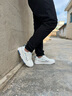 森馬男鞋2026春季新款休闲百搭软底小白鞋子男士厚底增高运动板鞋透气 白兰 44 实拍图