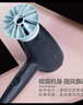 飞利浦（PHILIPS）电吹风机 3系小花筒 低温速干大功率 负离子护发黑蓝 可折叠吹风机学生宿舍专用 生日礼物 实拍图