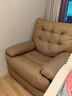 乐至宝LAZBOY轻奢真皮功能单椅懒人沙发客厅落日哈尼手动浅棕【7天发】 实拍图