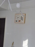 鸢妃饰家电表箱装饰画带钟表万年历遮挡配电箱电表盒挂画免打孔铝合金框 4平安喜乐【带万年历】 50长*40高（遮盖44*29手掀上翻 实拍图