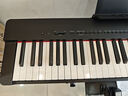 雅马哈（YAMAHA）电钢琴P225B/WH儿童成人初学88键重锤智能蓝牙便携式钢琴P125升级 新品P225WH主机+单踏+官方标配 实拍图