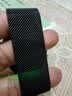 CangHua 适用荣耀手表表带Watch4Pro/5Pro/5Ultra/6plus/GS4/GS3/3i/GSPro/Magic2/1米兰尼斯金属磁吸 黑 实拍图