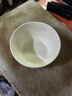 釉下彩奶油风碗家用套装陶瓷米饭碗创意餐具套装个性新款面碗汤碗 奶黄6英寸面碗1个装 实拍图