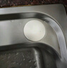 洗菜盆封口盖厨房水槽孔密封盖洗洁精洗碗池堵孔塞水池洗菜池孔盖 镜面银 水槽通用（开孔20-43mm） 实拍图