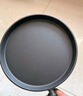 onlycook平底锅煎锅煎饼锅 无涂层铸铁锅 牛排煎蛋锅早餐锅 0涂层 26cm 实拍图