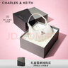 CHARLES&KEITH三角扣新月包腋下包单肩包包女包生日礼物七夕礼物CK2-50271205 实拍图