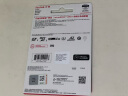 闪迪（SanDisk）128GB TF(MicroSD)内存卡 4K极速金卡A2 V30 U3行车记录仪 运动相机无人机 监控存储卡 读190MB/s 实拍图