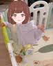 小猪班纳女童防晒衣夏季2026款小女孩薄款户外透气开衫外套儿童夏装皮肤衣 实拍图