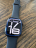 Apple/苹果 Watch Series 10 智能手表GPS款46毫米亮黑色铝金属表壳黑色运动型表带S/M MX263CH/B 实拍图