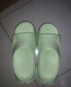 Saucony索康尼CRADLE摇篮2运动拖鞋男女时尚一脚蹬缓震舒适凉鞋 浅绿 43 实拍图