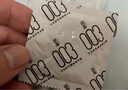 名流避孕套003光面超薄型52mm玻尿酸套套18只中号空气成人计生男女用 实拍图