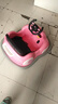萌天使儿童电动车碰碰车可坐大人儿童电动汽车玩具车可坐人遥控汽车 至尊粉+7A电瓶+遥控+手机蓝牙 实拍图