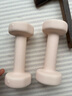 Keep 彩色浸塑哑铃 男女家用家庭健身肌肉塑形手臂轻重量樱粉 1kg*2 实拍图